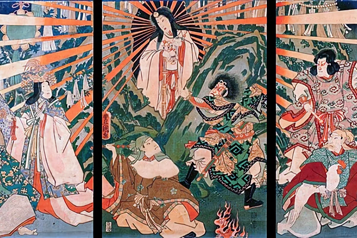 Mitología Japonesa 13 Creación de los dioses japoneses