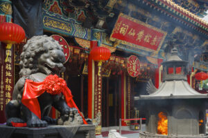 Templo Wong Tai Sin. Foto por Depositphotos.