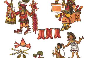 Civilización Maya. Foto por Zelia Nuttall. Wikimedia Commons.