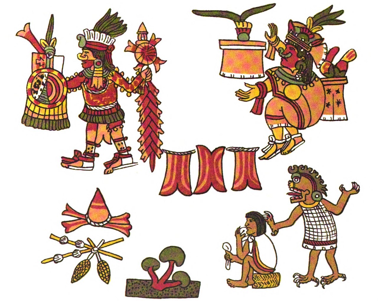 Civilización Maya. Foto por Zelia Nuttall. Wikimedia Commons.
