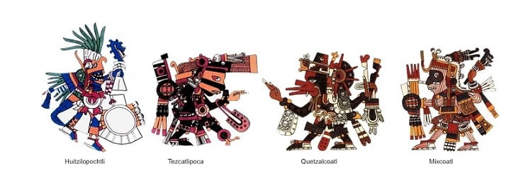 Dioses Aztecas 1 Dioses Aztecas
