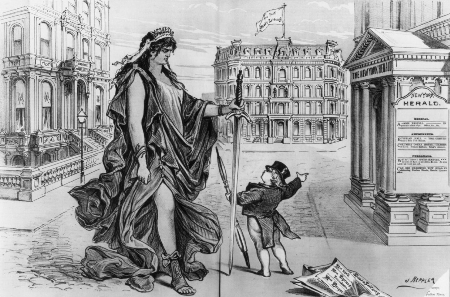 Némesis. Foto del dominio público. Wikimedia Commons.