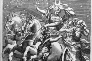 Selene. Foto del dominio público de Wikimedia Commons