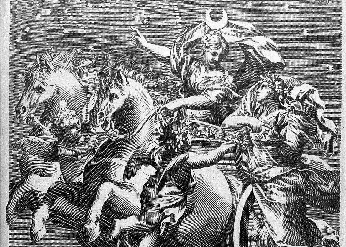 Selene. Foto del dominio público de Wikimedia Commons