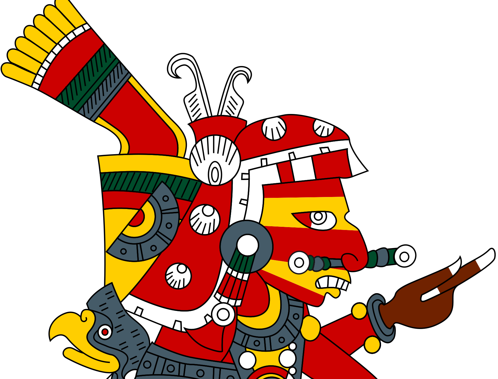 Xipe Tótec. Foto por Katepanomegas. Wikimedia Commons.