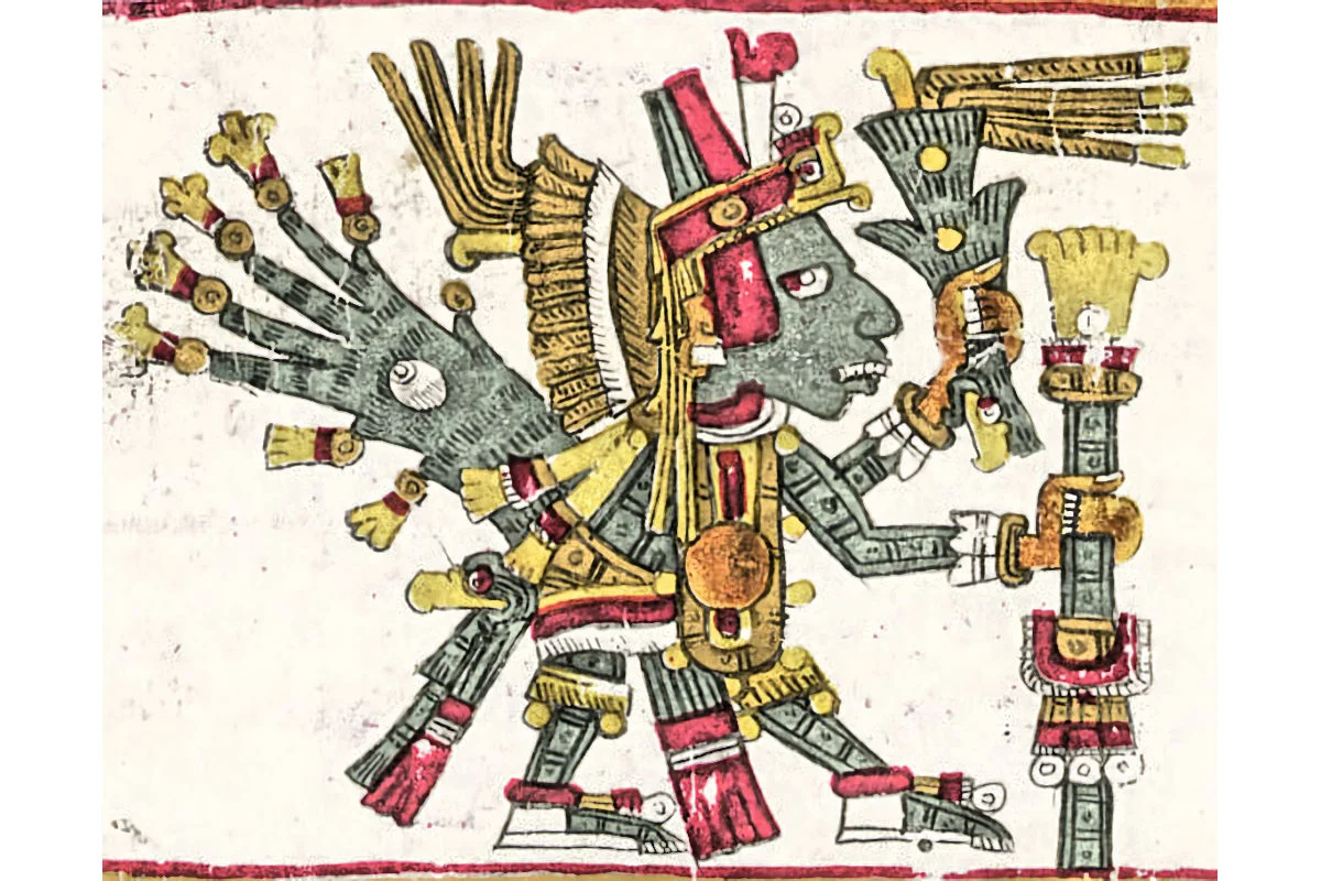 ▷ DIOSES AZTECAS » Principales deidades y poderes 27 Yacatecuhtli