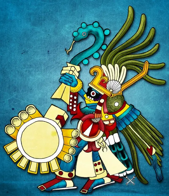 Resultado de imagen de dios de la guerra azteca
