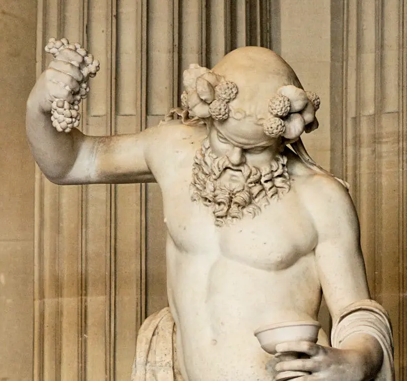 Sileno, el dios del vino