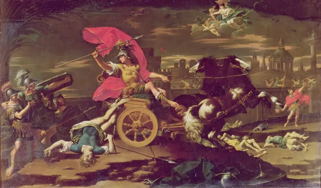 AQUILES » Héroe en la guerra de troya según la mitología