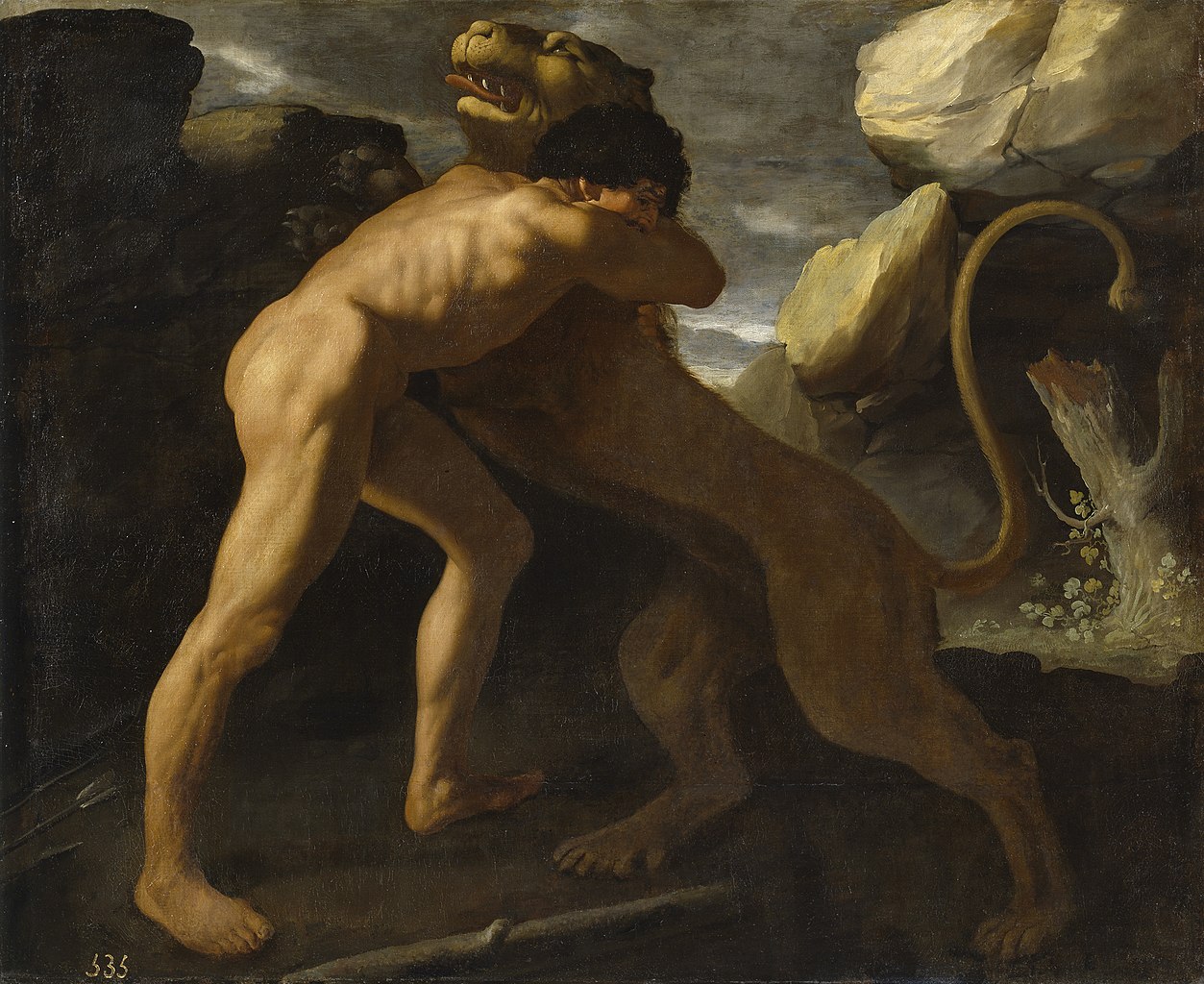 León de Nemea. Foto del dominio público de Wikimedia Commons.