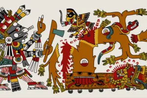 Tezcatlipoca. Foto por Mario E. Fuente Cid. Wikimedia Commons.
