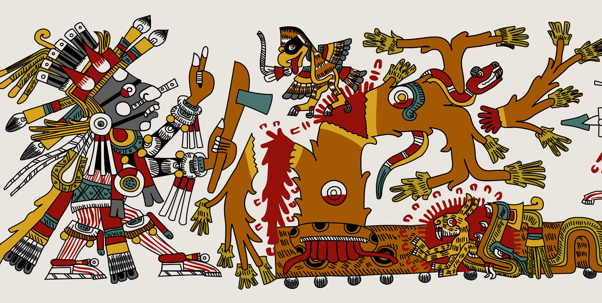 Tezcatlipoca. Foto por Mario E. Fuente Cid. Wikimedia Commons.