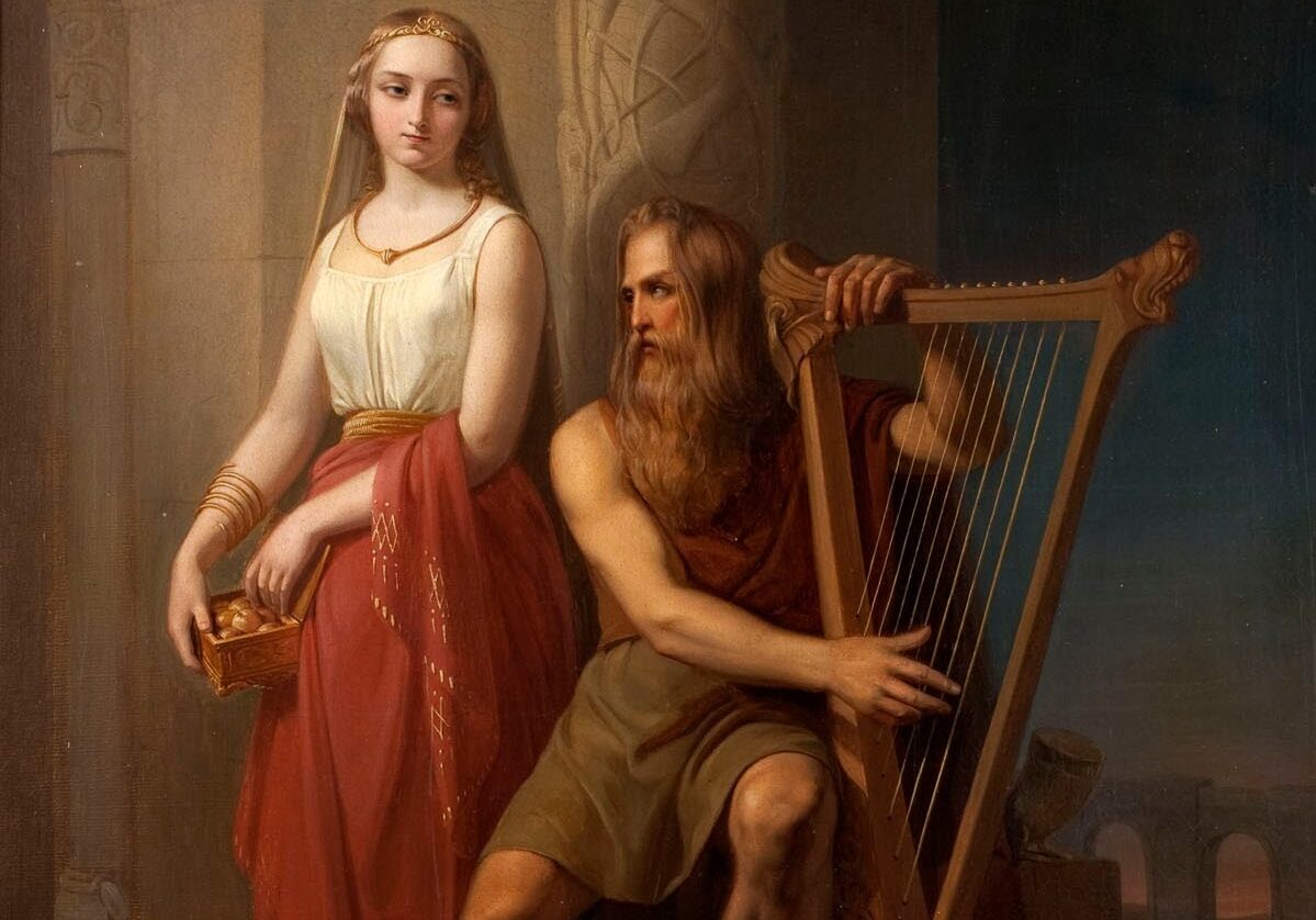 IðUNN. Foto del dominio público de Wikimedia Commons.