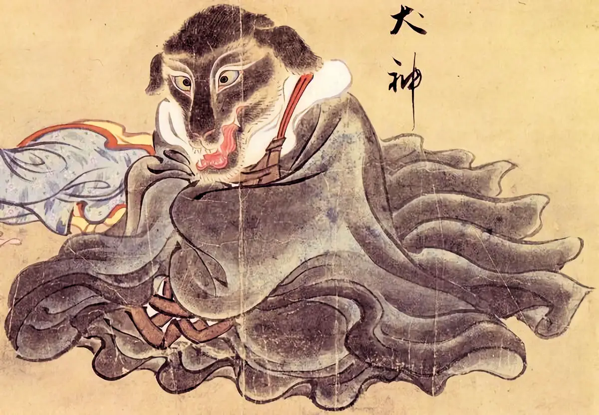 ▷ INUGAMI » Dios con apariencia de perro de los Japoneses