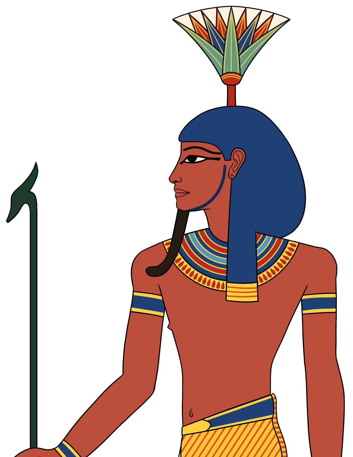 Nefertem. Foto por Eternal Space. Wikimedia Commons.