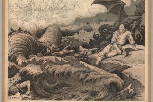 RAGNARÖK. Foto por Dansk Skolemuseum. Wikimedia Commons.