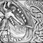 Vidar. Foto por W.G. Collingwood. Wikimedia Commons.