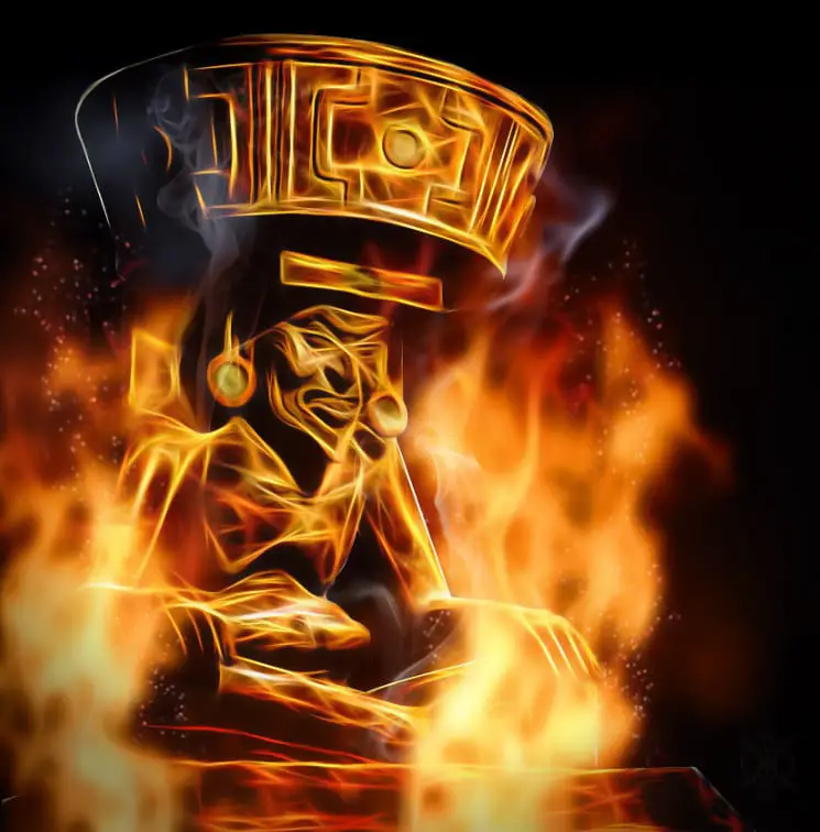 OTONTECUHTLI » El dios del fuego de los Aztecas