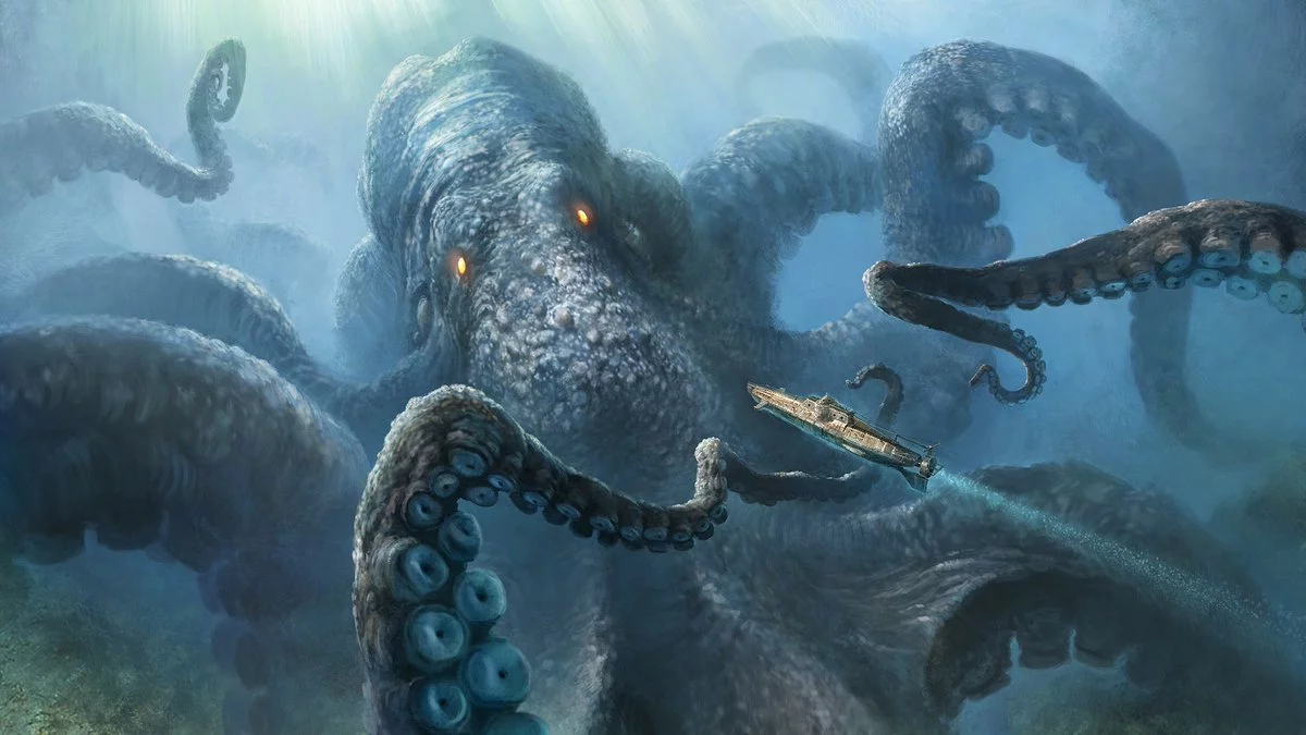 Criaturas Mitológicas 4 Kraken