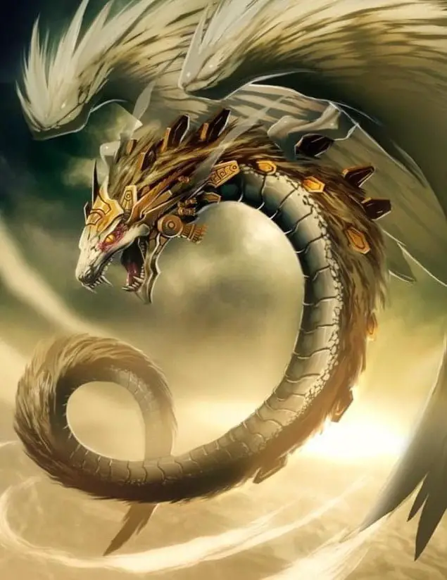 Dragones 3 Dragón Quetzalcóatl