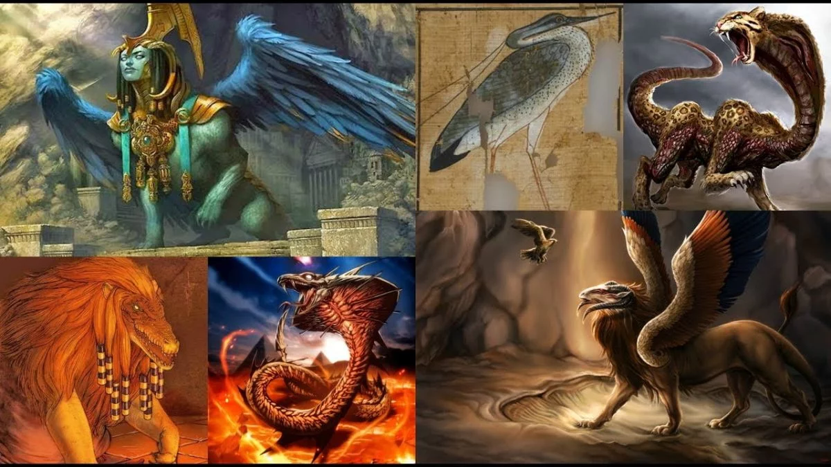 Criaturas Mitológicas Egipcias 1 Criaturas mitológicas Egipcias