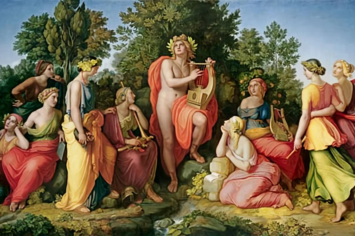 ▷ MITOS GRIEGOS » Narrativas y creencias de la Mitología 3 Origen de las Musas