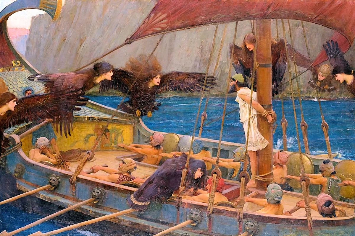 ▷ MITOS GRIEGOS » Narrativas y creencias de la Mitología 17 Ulises y las sirenas