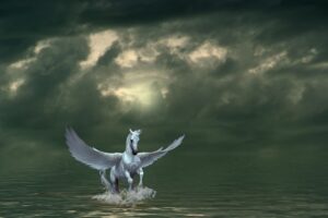 pegasus, composite, horse