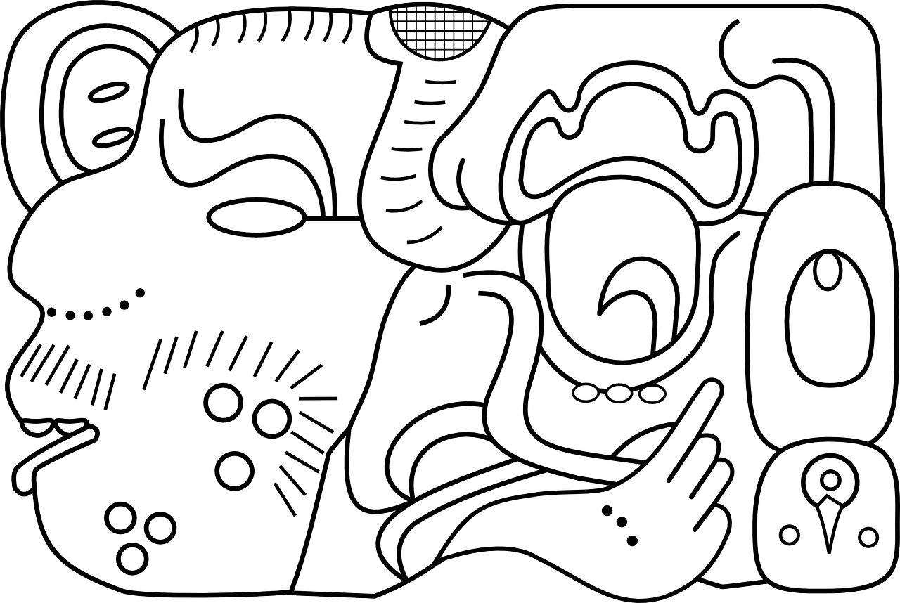 art, maya, symbol