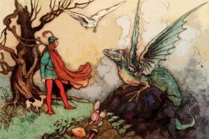 fairy tale, vintage, old