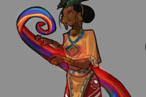 ▷ IX U » La diosa e la luna de la Mitología Maya