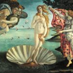 painting, la nascita di venere, botticelli