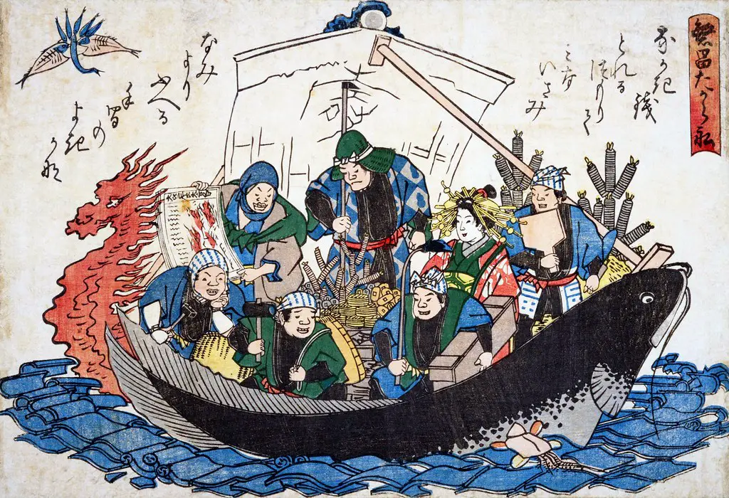▷ NAMAZU » El dios de los terremotos y tsunamis en la Mitología Japonesa