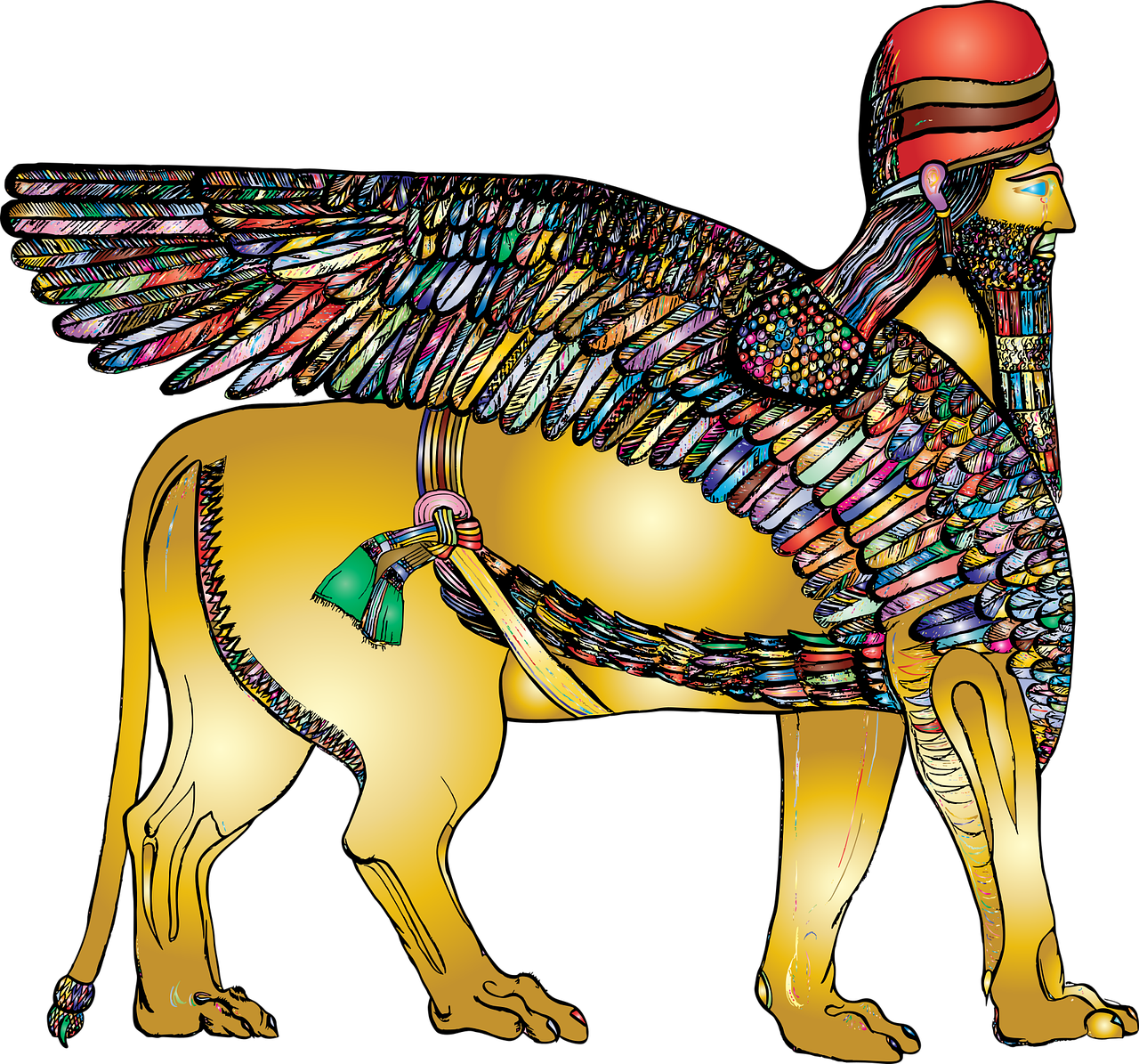 Dioses de Mesopotamia. Photo by GDJ. Pixabay.